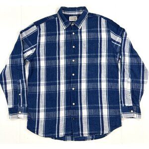 Taylor Stitch x Stetson Shirt Mens Sz 44 XL The California Plaid Organic Cotton